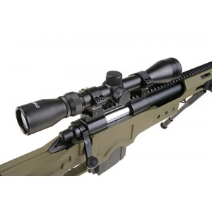 Well модель снайперской винтовки MB4411D sniper rifle replica OLIVE with scope and bipod