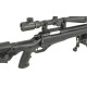 WELL модель снайперской винтовки MB12A Spring BK