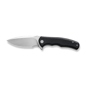Складной нож CIVIVI Mini Praxis сталь D2, рукоять с атласной отделкой G10 черная, арт. C18026C-1 [CIVIVI]