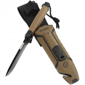 Нож туристический Ganzo G8012V2-DY с паракордом, арт. G8012V2-DY [GANZO]