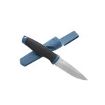 Нож Ganzo G806-BL черный c синим, арт. G806-BL [GANZO]