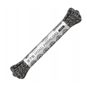 Паракорд 275 (мини) CORD nylon 10м RUS световозвращающий (graphite) [CORD]