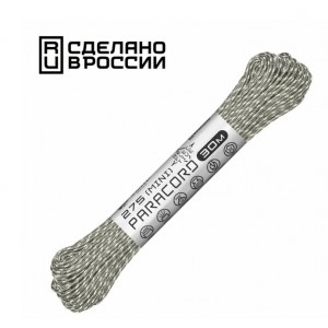 Паракорд 275 (мини) CORD nylon 30м RUS световозвращающий (grey) [CORD]