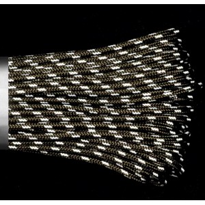Паракорд 275 (мини) CORD nylon 30м RUS световозвращающий (khaki) [CORD]