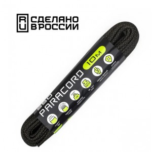 Паракорд 550 CORD nylon 10м RUS (black snake) [CORD]