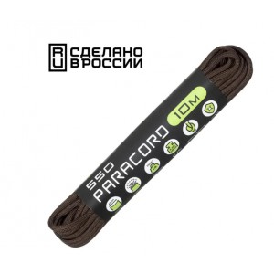 Паракорд 550 CORD nylon 10м RUS (brown) [CORD]