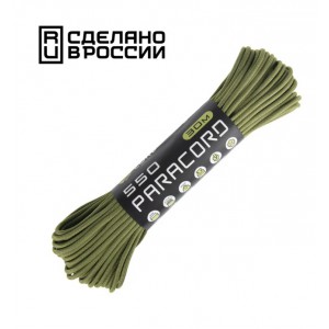 Паракорд 550 CORD nylon 30м RUS (moss) [CORD]