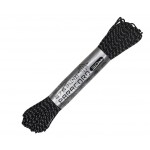 Паракорд 275 (мини) CORD nylon 30м RUS световозвращающий (black) [CORD]