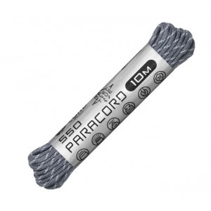 Паракорд 550 CORD nylon 10м RUS световозвращающий (dark navy) [CORD]