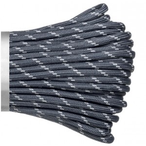Паракорд 550 CORD nylon 10м RUS световозвращающий (dark navy) [CORD]
