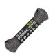 Паракорд 550 CORD nylon 30м RUS (white snake) [CORD]