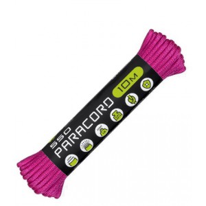 Паракорд 550 CORD nylon 10м RUS (flamingo) [CORD]