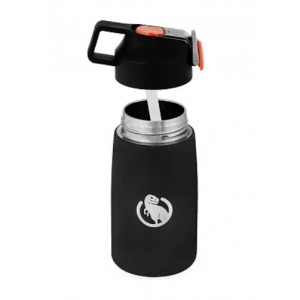 Термос для напитков (термокружка) THEROPOD TP-32 0.4L  серый, арт. TP-32-GR