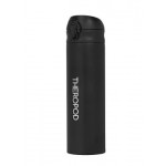 Термокружка THEROPOD TP-9102 0.48L, откидной механизм, цвет чёрный, арт. TP-9102-B