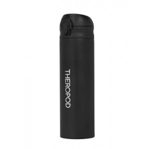 Термокружка THEROPOD TP-9102 0.48L, откидной механизм, цвет чёрный, арт. TP-9102-B