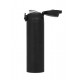 Термокружка THEROPOD TP-9102 0.48L, откидной механизм, цвет чёрный, арт. TP-9102-B