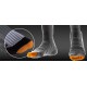 Носки X-SOCKS® COMBAT SILVER цвет Black/Stone Grey Melange арт.: XS-CS08S20U-B053 