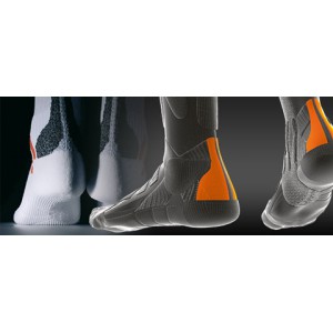 Носки X-SOCKS® COMBAT SILVER цвет Black/Stone Grey Melange арт.: XS-CS08S20U-B053 