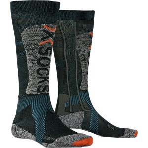 Термоноски X-Socks Ski Energizer LT 4.0 Petrol/Stone Grey Melange арт.: XS-SSNGW19U-E005