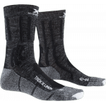 Термоноски X-SOCKS TREK X LINEN SOCKS цвет DOLOMITE GREY MELANGE/OPAL BLACK арт.: XS-TS02S19U-G031