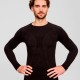 Футболка APANI® 4.0 MERINO SHIRT ROUND NECK LG SL длинный рукав Black/Black арт.: AP-WT06W19M-B026