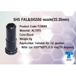 НОЗЗЛ aluminum FAL&SIG550 22.35mm SHS TZ0088